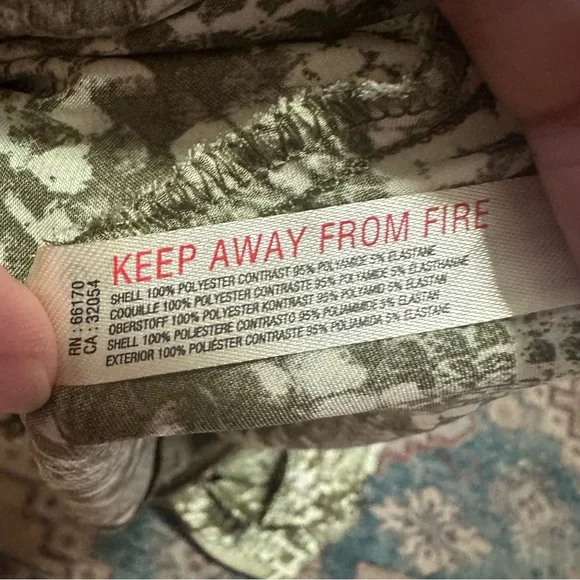 Free People Snakeskin Print One-Piece Bodysuit Olive Green Strappy Back Size XS - Picture 7 of 8